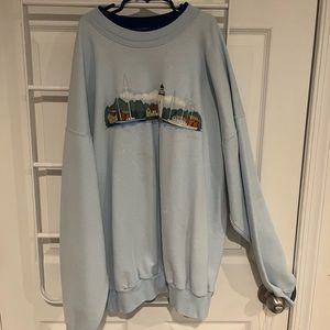 Vintage Morning Sun graphic unisex crewneck